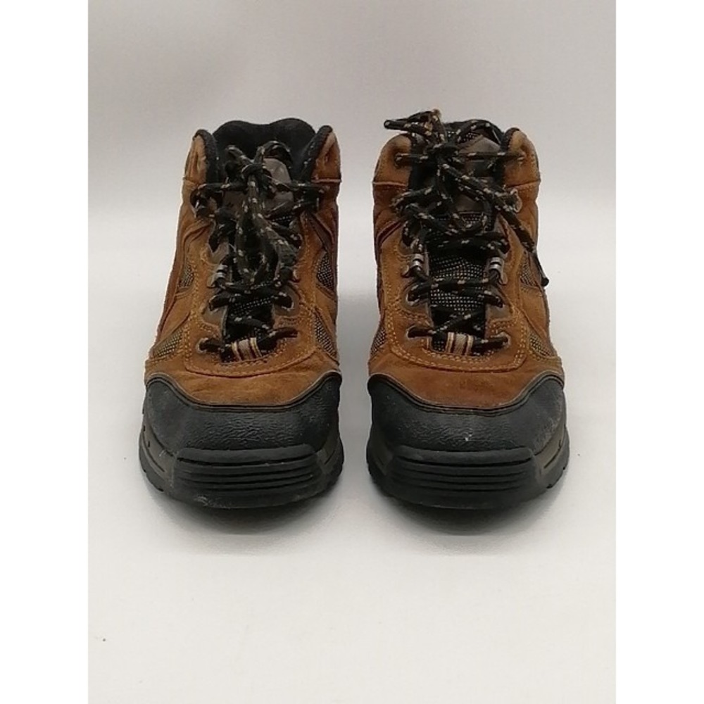 Cherokee Boots Mens Brown 7 Leather Hiking Shoe Work Chore Mid Top 093081379